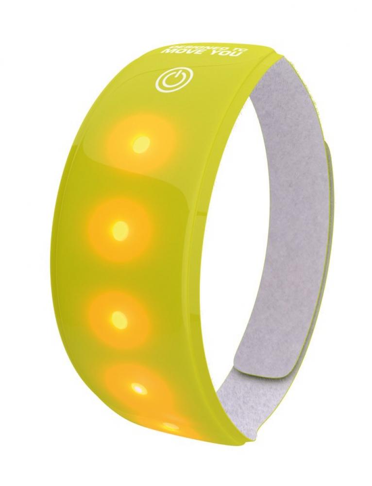 Wowow Lichtband 5 LEDs gelb 3M mit Klettverschluss