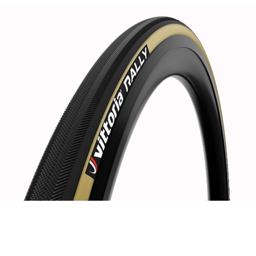 Vittoria Rally 23-622 Schlauchreifen 23 tan/black - langlebiger Trainings-Rennradreifen