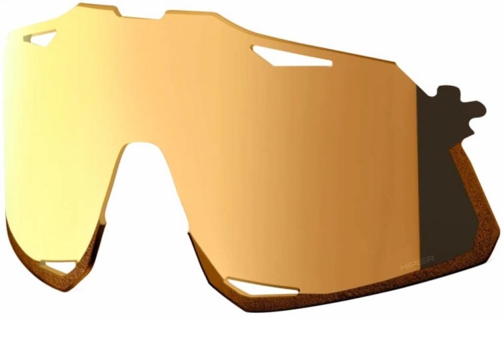 100% Hypercraft Polycarbonat HiPER Mirror Lens unis gold - maximale Sicht & Kontrast