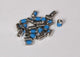 BBB Cycling BBB Pins 24 Stück schwarz 24 - sicherer Grip für Flatpedals