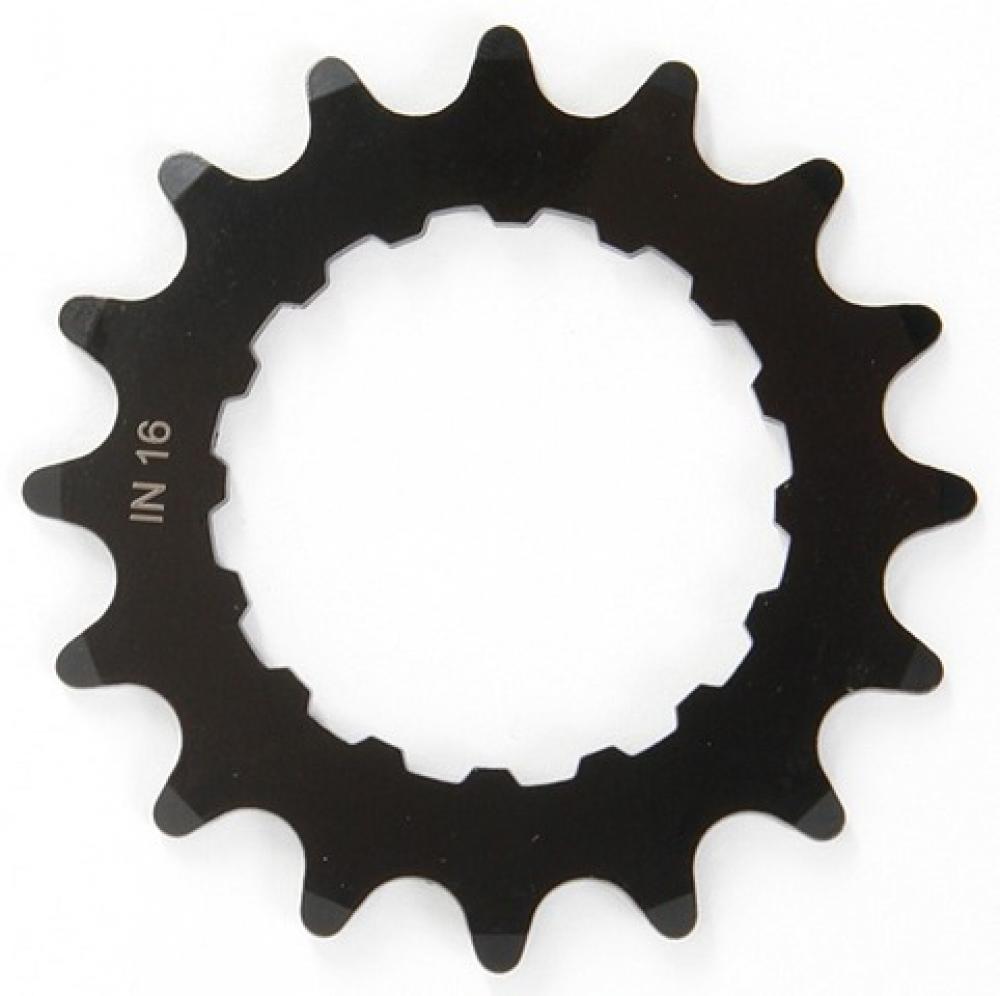 Kettenblatt 16-zähne 3mm Offset Für Bosch Gen2 E-bike Antrieb - Stahl, Schwarz, Inkl. Kettenschutz & O-ring