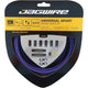 Jagwire Bremszugset Universal Sport Lila - geschliffene Edelstahl-Bremszüge für SRAM/Shimano