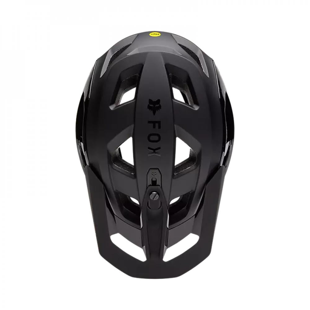 Fox Speedframe Pro MTB Helm MIPS, schwarz, Gr. M 55-59cm, verstellbares Visier, Fidlock-Verschluss, Top-Belüftung, ideal für Trail-Einsatz