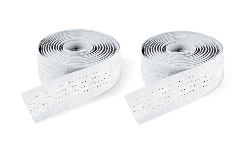 Selle Italia SMOOTAPE Classica white leather - klassisches Lenkerband aus weißem Echtleder mit rutschfester Oberfläche, angenehmer Dämpfung & stilvollem Retro-Look für Rennräder