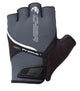 CHIBA Gel Premium - Radhandschuhe kurz, dunkelgrau, S, gelgepolstert, atmungsaktiv