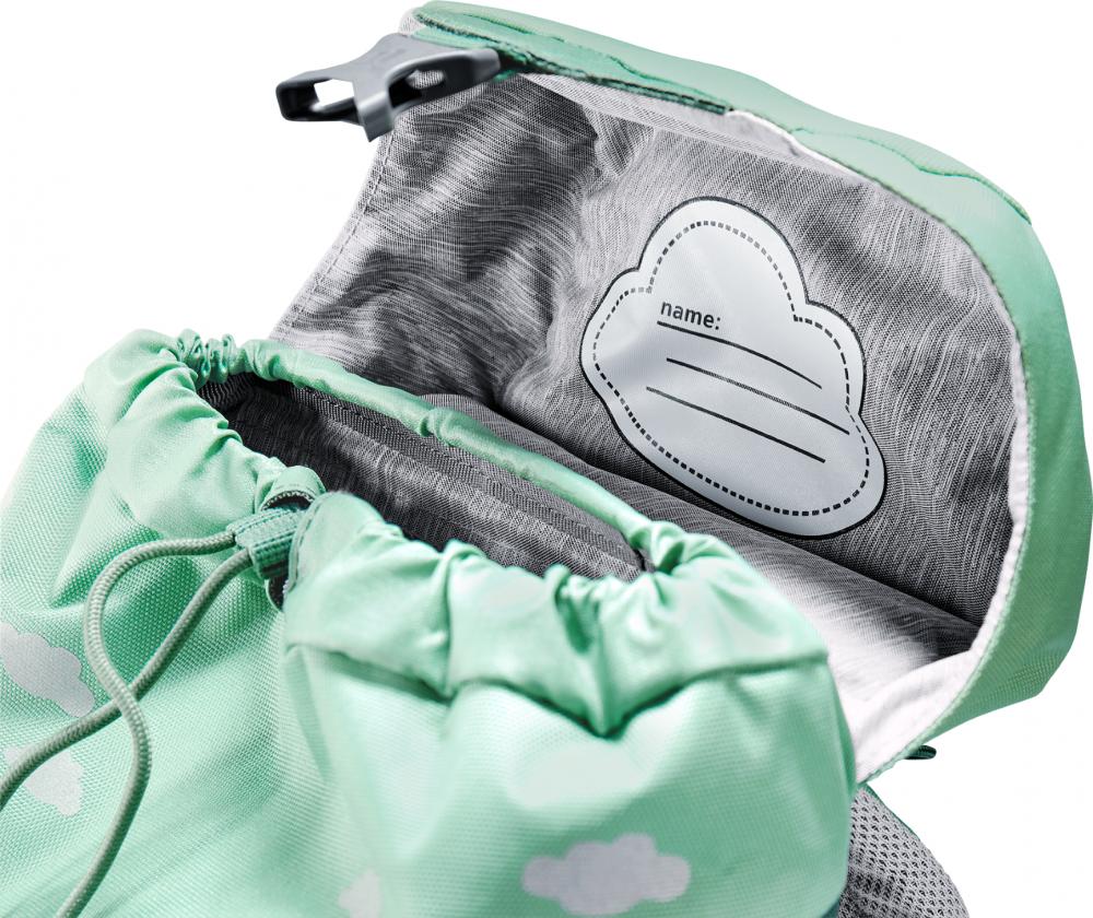 Deuter Schmusebär Kinderrucksack 8 Liter spearmint-seagreen - Leicht, ergonomisch, sicher