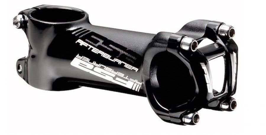 FSA Afterburner Vorbau -12° 31,8 × 120 mm Schwarz - Leichte Performance für Rennrad & Mountainbike