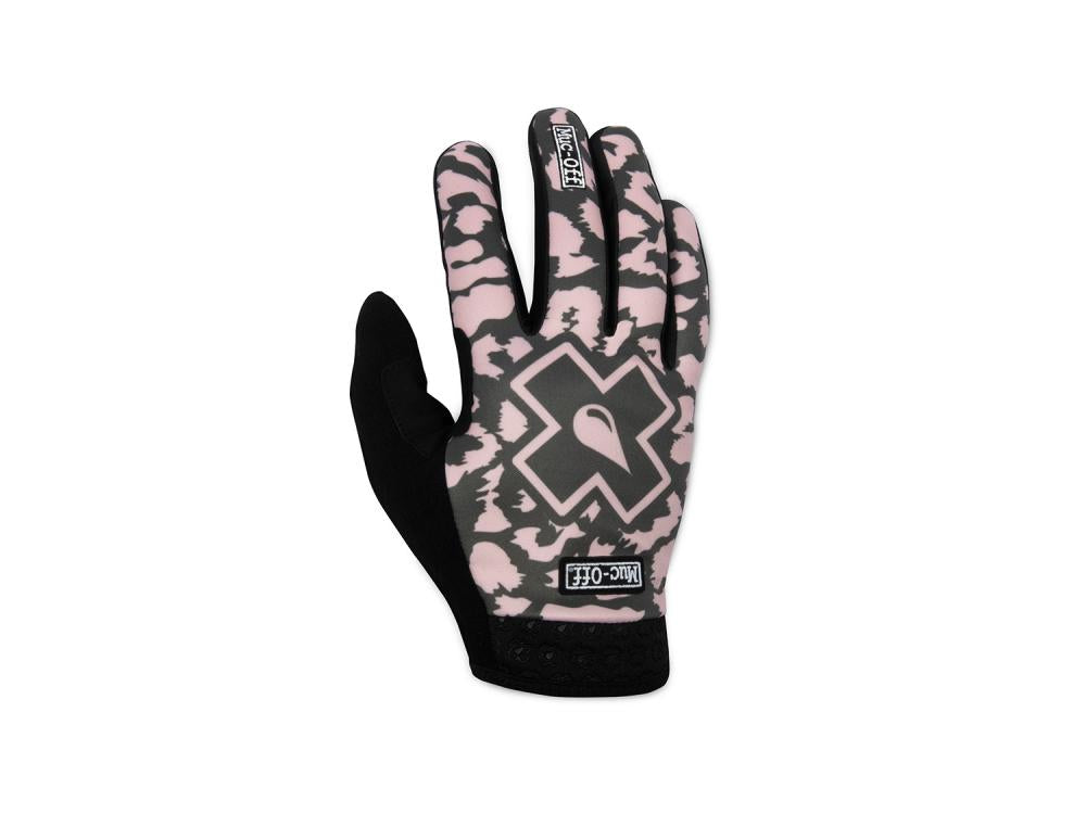 Muc Off MTB Gloves Green Pink Leopard SIZE M