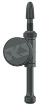 SKS Airspy TL Reifendrucksensor-Set für Tubeless-Reifen, 74 mm Ventil, Echtzeit-Luftdrucküberwachung via App, staub- und wasserdicht, inkl. Ventilhülse und O-Ring-Fett