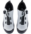 fi'zi:k Atlas MTB All-Terrain Schuh, hellgrau/schwarz, mit BOA L6 Verschluss und laserperforiertem Microtex.
