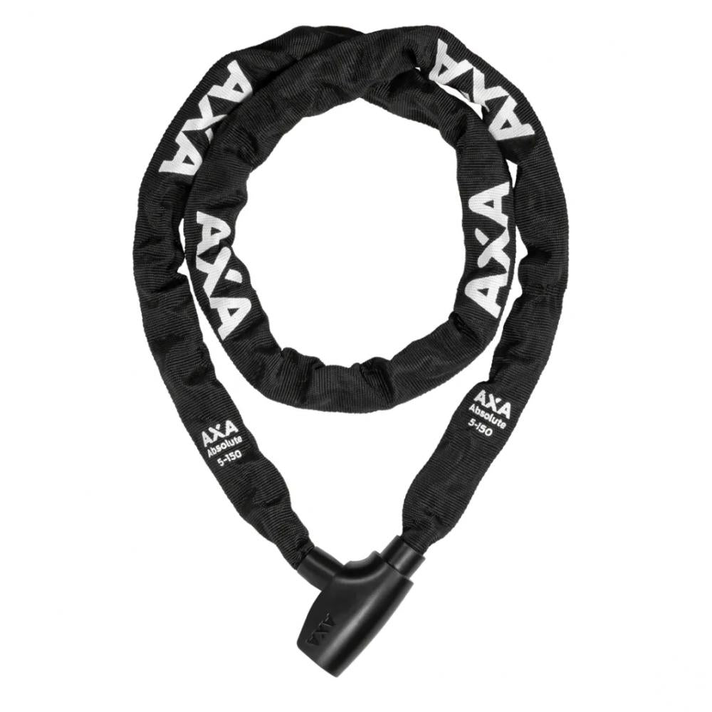 AXA Absolute 5-150 Kettenschloss 150 cm Schwarz