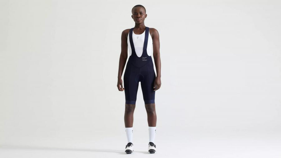 FOUNDATION SBC FOUNDATION BIB SHORT WMN DKNVY L - Mountainbike Hose - Bibshort