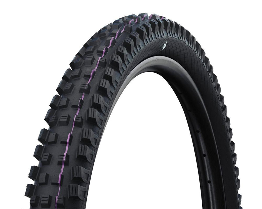 Schwalbe Magic Mary HS447 29x2.60 MTB Faltreifen, Super Trail, Addix Soft, Tubeless Easy, aggressives Profil, schwarz.