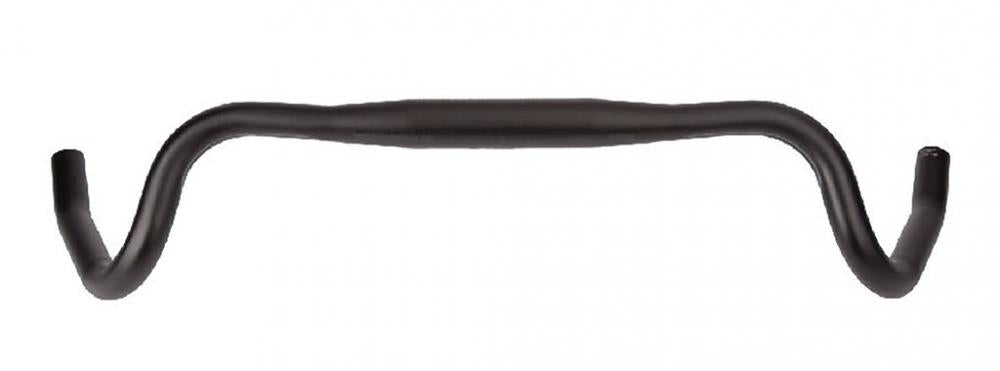 ergotec Gravel / 31,8 schwarz sandgestrahlt 31 - komfortabler Lenker für Gravel & Reise