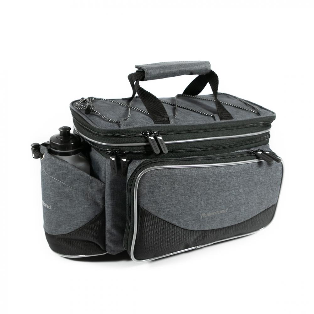 Haberland Gepäckträgeraufsatztasche Flexibag Top beige - flexible Racktime-Hecktasche mit 24 L Volumen