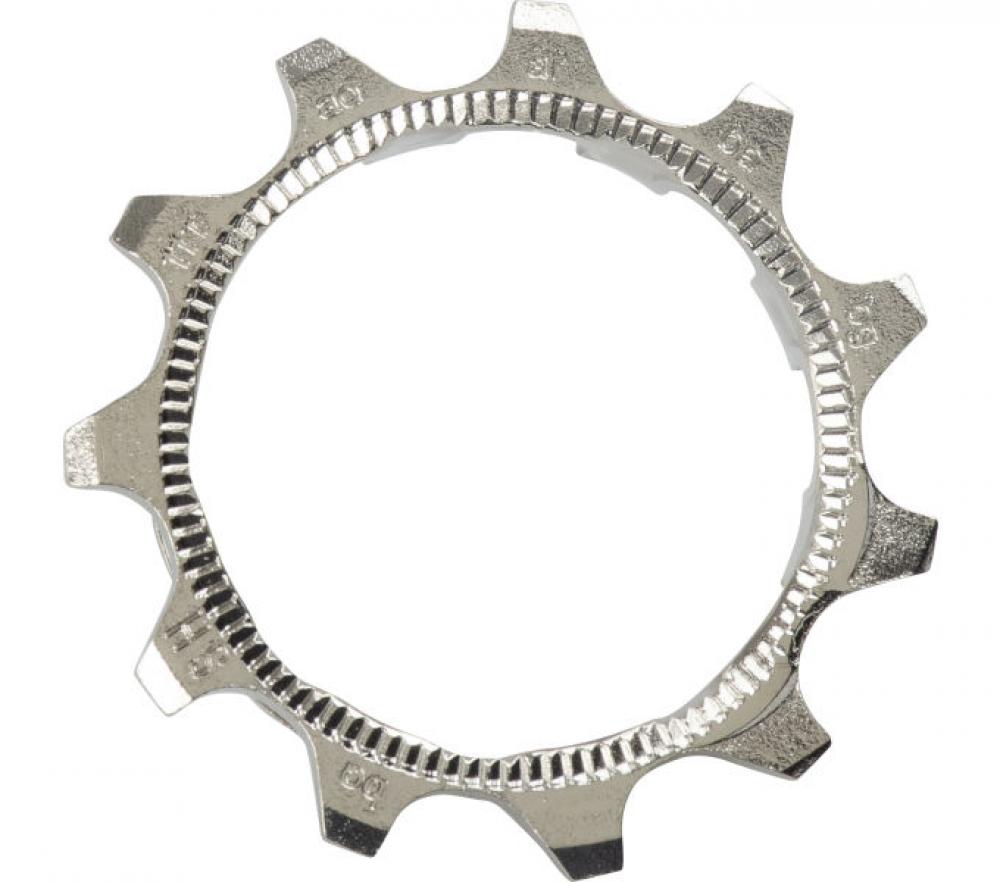 Shimano CS-HG400 Ritzel mit 11 Zähnen für 11-34er Kassetten, silbernes Ersatzteil für Fahrradantriebe.