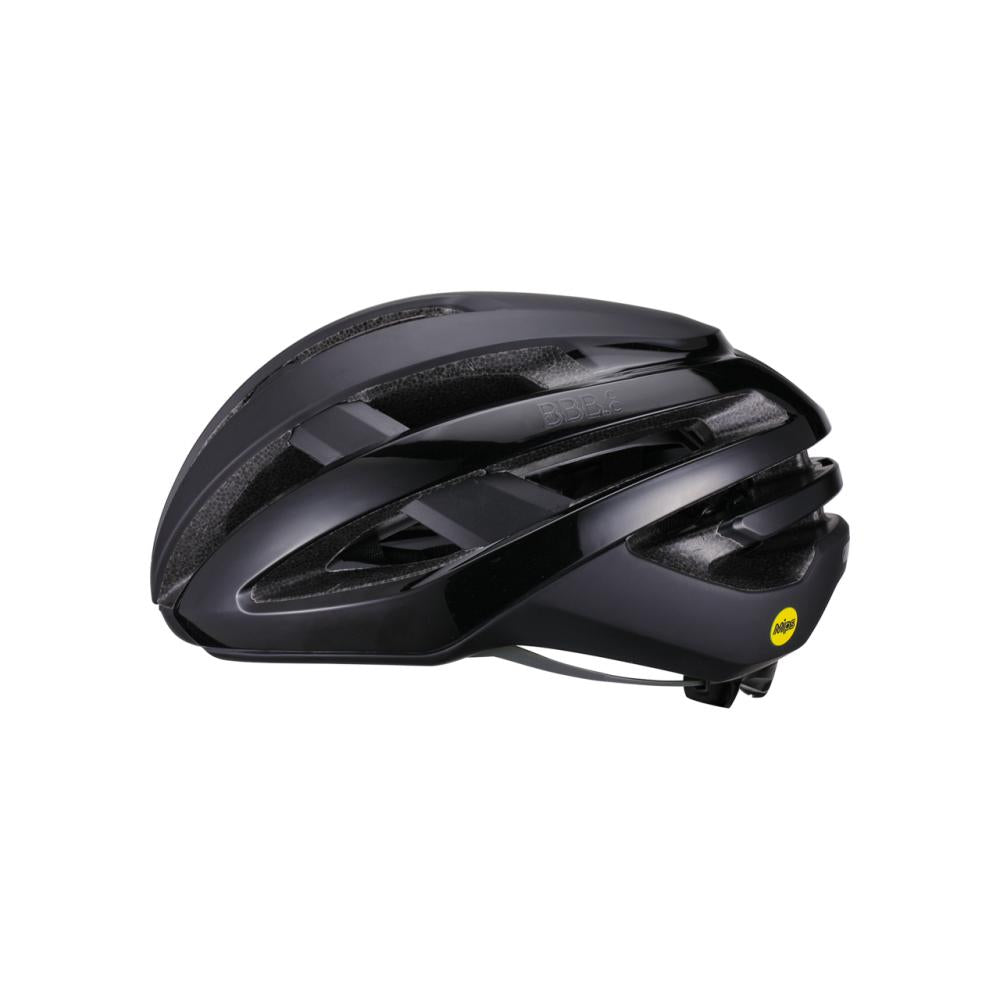 BBB Cycling Helm Maestro MIPS L matt schwarz - sicherer & belüfteter Rennradhelm