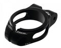 Schwarzer XLC PC-B13 Sattelstützklemmring, Ø34,9mm, 12mm, inkl. Gepäckträgerösen und 5Nm Drehmoment.