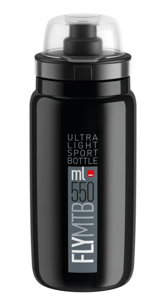 Trinkflasche Fly Mtb 550ml Schwarzgrau