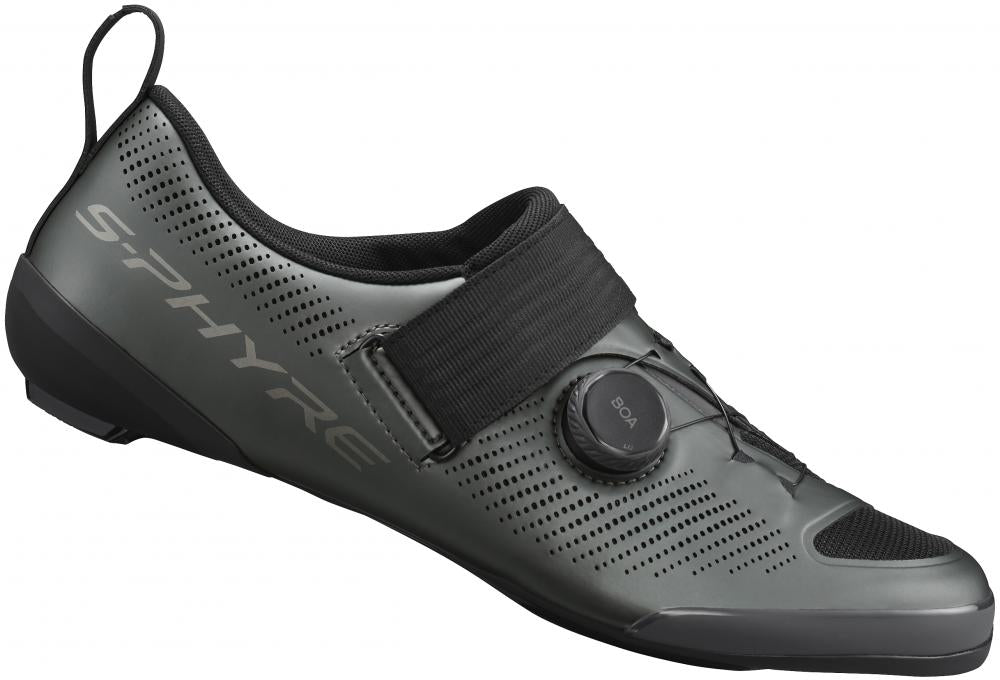 SHIMANO Fahrradschuhe TR903 Herren/Damen Road SPD-SL Fahrradschuhe Größe 48 Grau