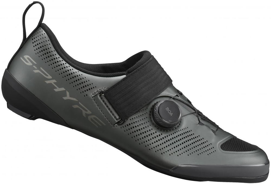 SHIMANO Fahrradschuhe TR903 Herren/Damen Road SPD-SL Fahrradschuhe Größe 48 Grau