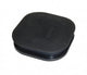 Haibike Rubber Plug rechteckig f. Interface mit Logo, schwarz