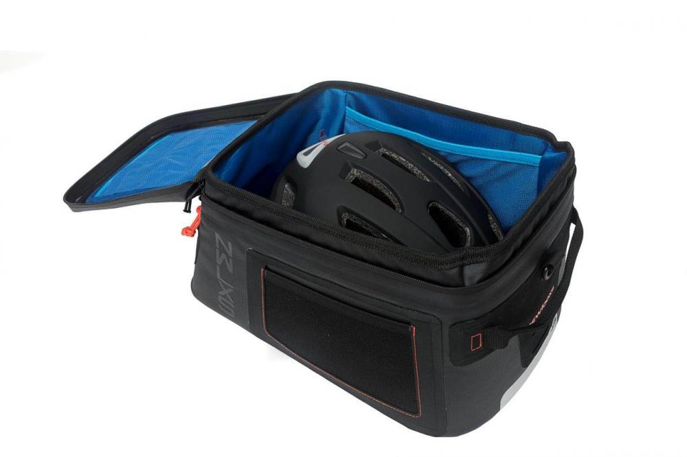 New Looxs Radtasche Varo Trunkbag Racktime Black - wasserdichte Gepäckträgertasche