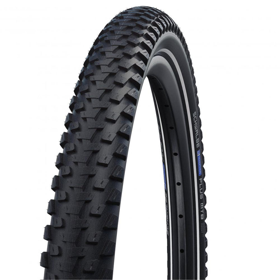 Schwalbe Marathon Plus MTB Fahrradreifen 29x2.10", SmartGuard Pannenschutz, Reflexstreifen, ECE-R75 E-Bike-Reifen.