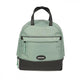 Haberland Rucksack-Lenkertasche Bella salbei/sw - flexible Lenker- und Rucksacktasche für E-Bikes
