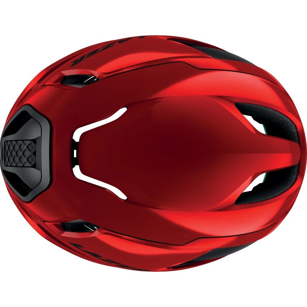 LAZER Helm Vento KinetiCore Road Metallic Red L 58-61 cm - aerodynamischer Rennradhelm