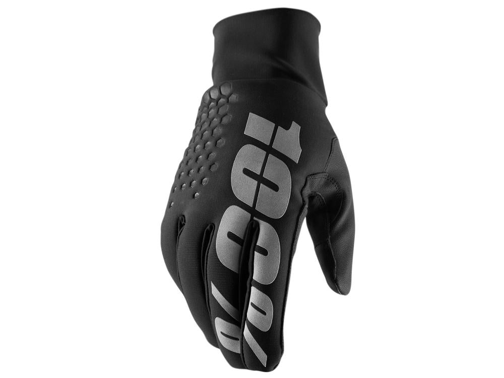 100% Hydromatic Brisker Gloves M black - wasserdichte, warme Bike-Handschuhe