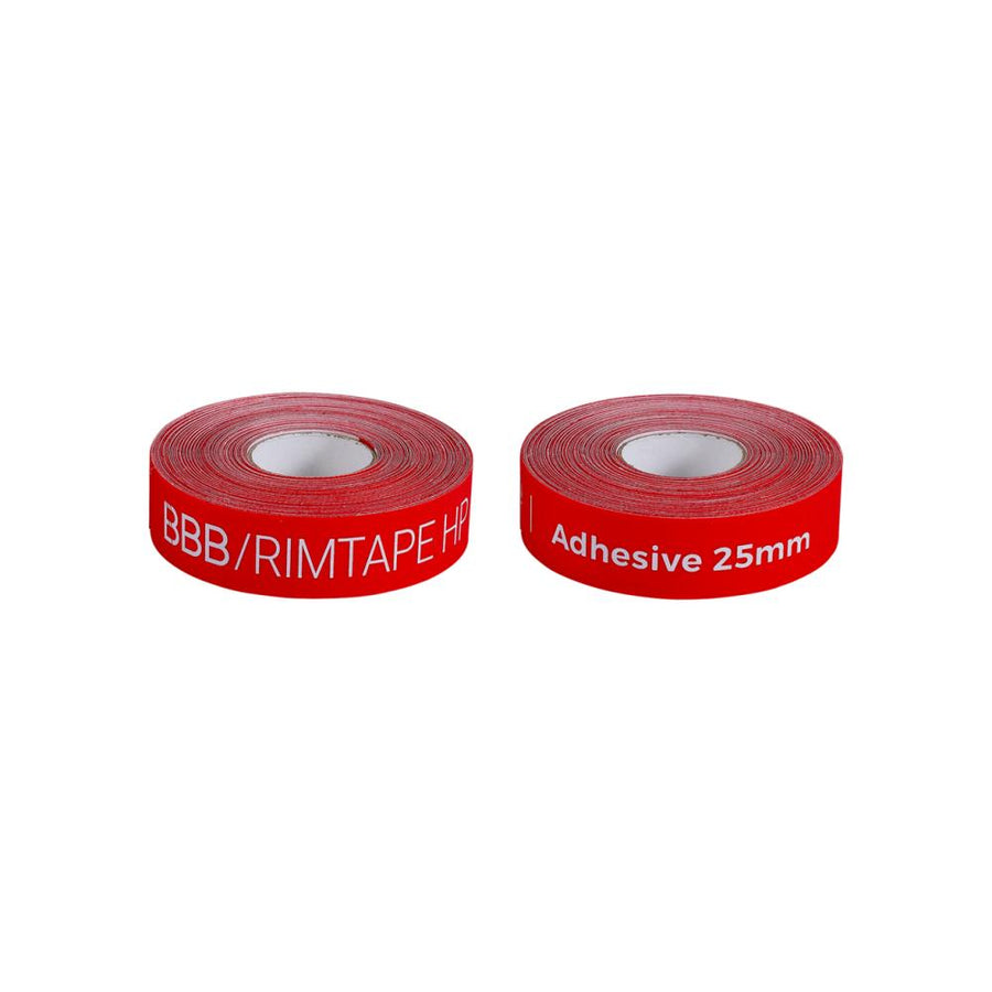 BBB Cycling BBB Felgenband HP 10mtr. 700Cx25mm 25 mm rot - sicheres Hochdruck-Felgenband
