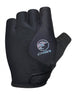CHIBA Lady Air Plus - Radhandschuhe Damen, kurz, schwarz/schwarz, S, atmungsaktiv & gepolstert