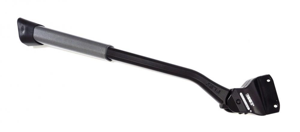 Pletscher Comp 40 Flex Hinterbauständer Schwarz Silber 40mm 20 Bis 29 Zoll
