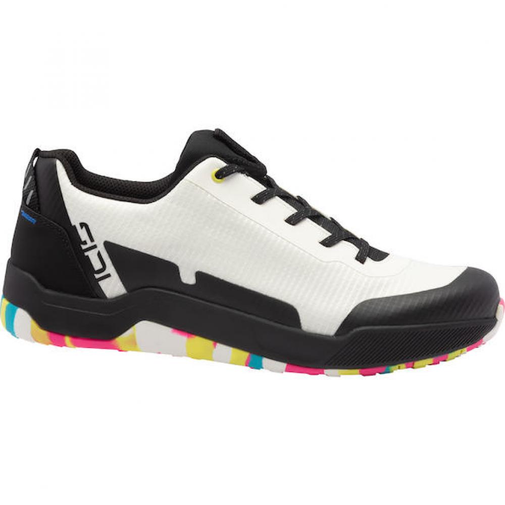 Sidi MTB MOTUS ice white/black 47 Eisweiß/Schwarz - MTB-Schuh mit maximalem Grip und Komfort