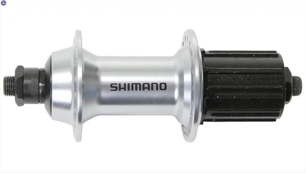 Shimano Tiagra FH-RS400 Hinterradnabe 36 Loch silber - zuverlässiger Freilauf für 10-/11-fach Antriebe