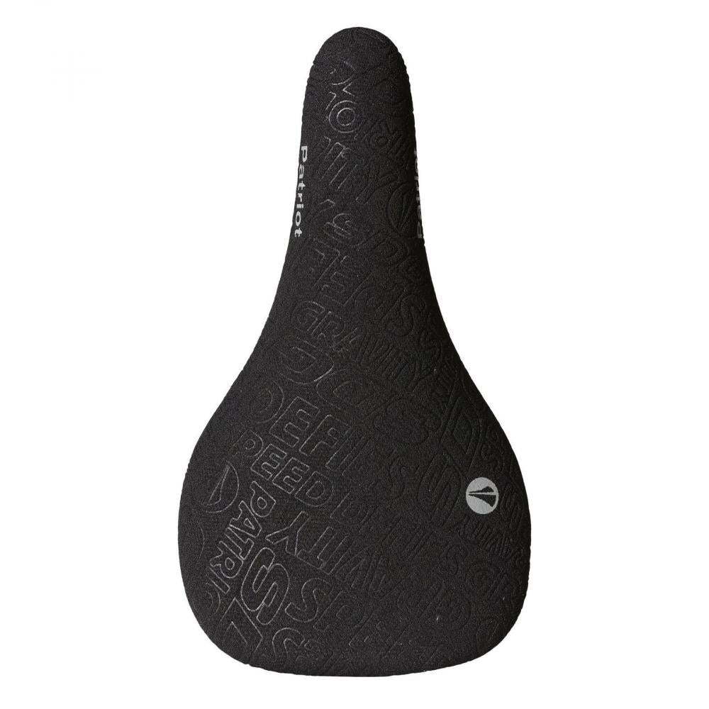 SDG Patriot Sattel CroMo 7x7mm Kevlar schwarz-grau