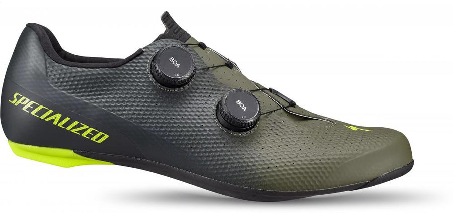 Specialized TORCH 3.0 RD Schuh 44 OAK GREEN/MOSS GREEN/LIMESTONE - leistungsstarker Rennradschuh