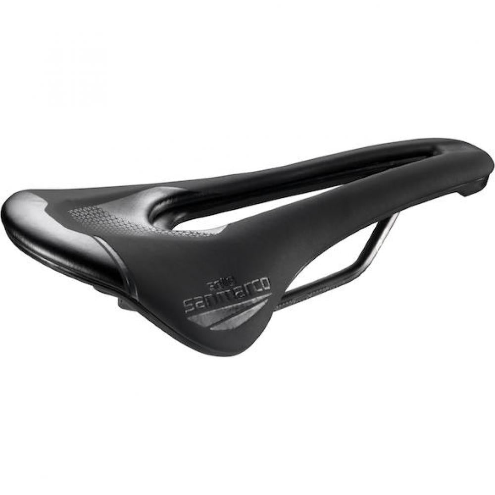 Selle San Marco Sattel Shortfit 2.0 Racing 140 x 255 mm Schwarz - leistungsstarker Rennradsattel
