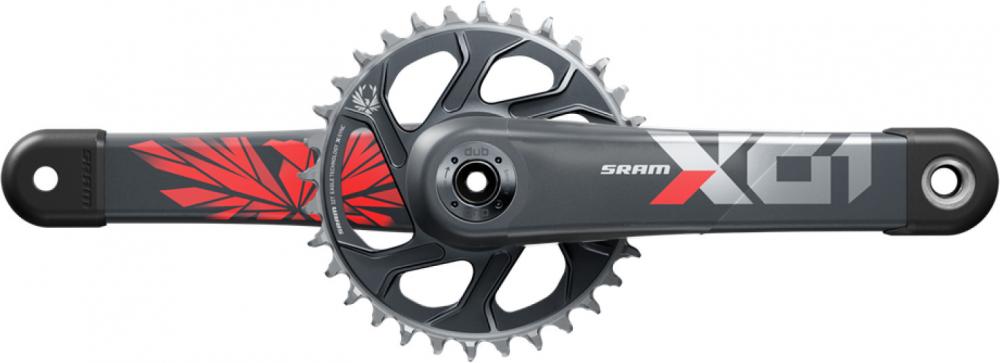 X01 Eagle Dub Kurbelgarnitur 175mm 32t Schwarz - Leichte Performance Für 1x12-mtb-antriebe
