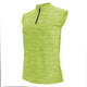CHIBA Lady Melange Shirt Sleeveless - ärmelloses Damen-Radtrikot apfelgrün 4XL