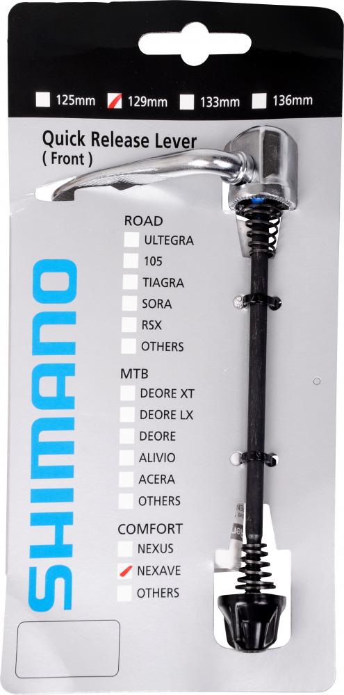 SHIMANO VR Schnellspanner Alivio/Acera - 135 g, Vorderrad, Y21C90110