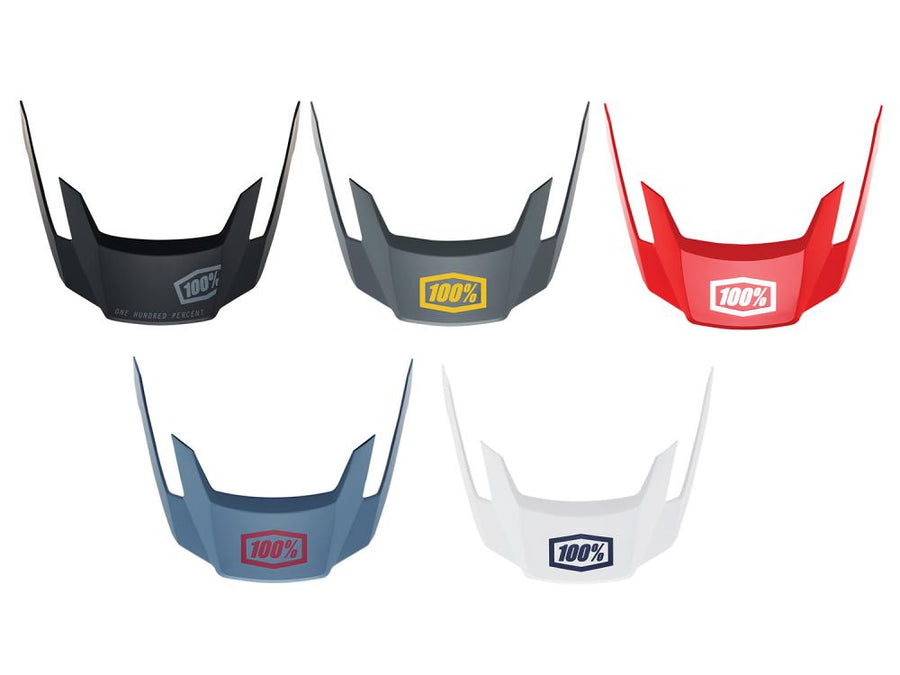 100% Altec 2019 V1 replacement visor nos Slate Blue - Ersatzvisier für Altec Helme
