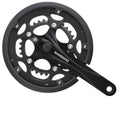 Shimano FC-RS200 Kurbelgarnitur 34/50 Z 170 mm schwarz - zuverlässiger Antrieb für 8-fach Schaltungen
