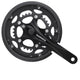 Shimano FC-RS200 Kurbelgarnitur 34/50 Z 170 mm schwarz - zuverlässiger Antrieb für 8-fach Schaltungen