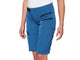 100% Airmatic Womens Shorts L Slate Blue - komfortable All-Mountain Bike-Shorts