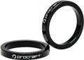 Procraft Ahead Spacer Alu 1 1/8 15 mm 1 1/8 Zoll schwarz - präzise Lenkerhöhen-Anpassung