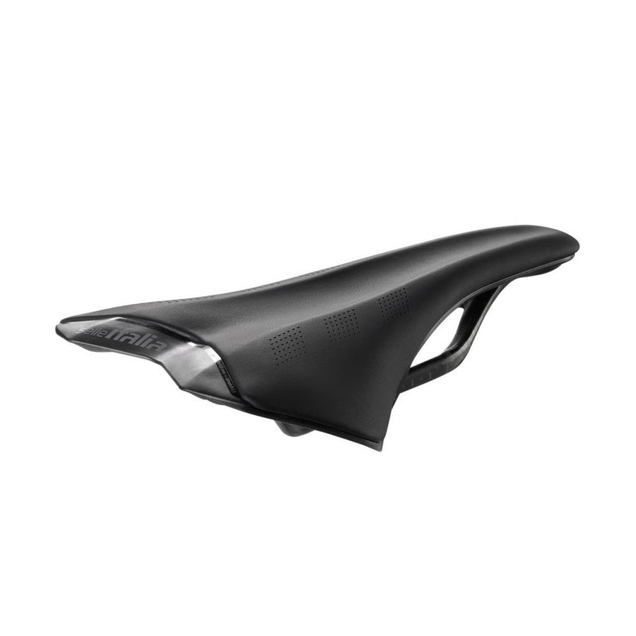 Selle Italia SLR Carbon Fill Rennsattel L1 - Superleichtes Carbon-Gestell Ø 7×9 mm, Carbon/Nylon-Schale, 145×242 mm, handgefertigte Polsterung, neutrale Form