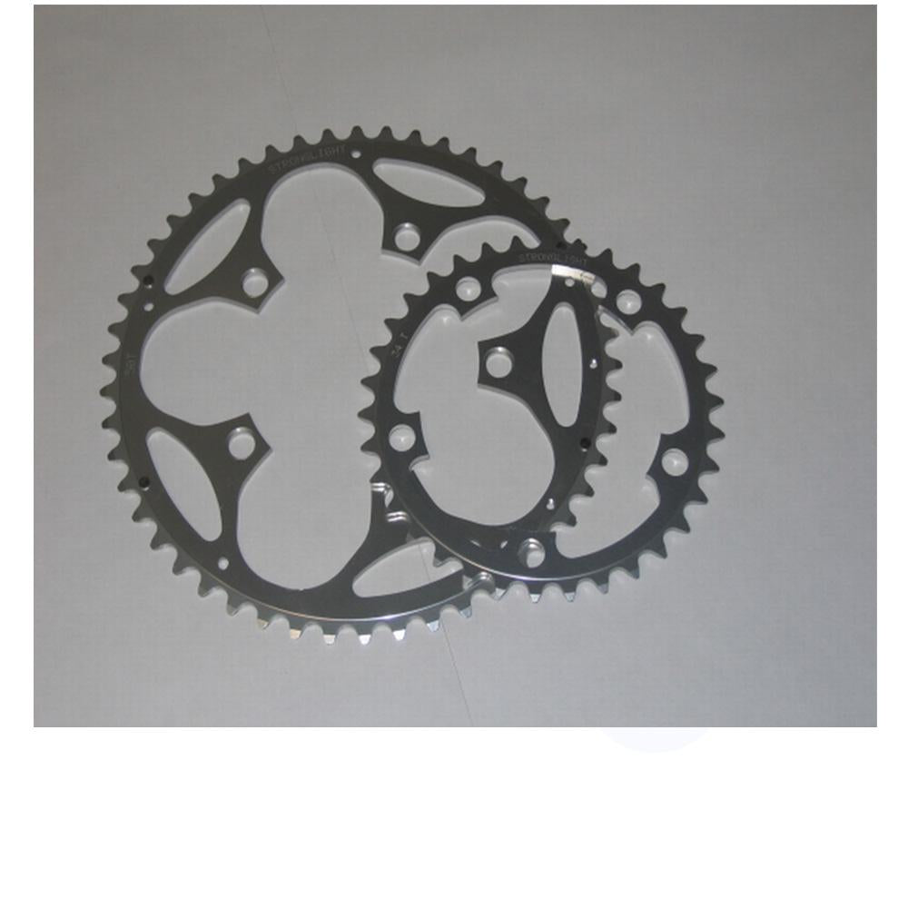 Inneres Shimano Sram Kettenblatt 110 Bcd Type S Compact Alloy 5383 5 Speichen 2x9 10s Silber