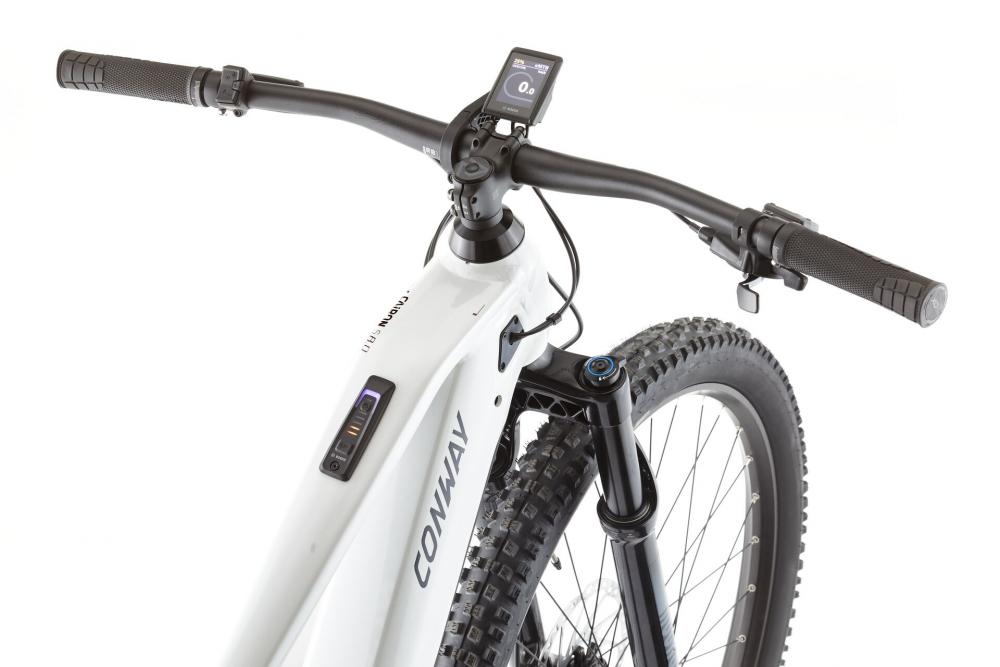 CONWAY Cairon S 8.0, Trapez, 29", pearl white /copper metallic, 11-Gang SHIMANO "XT" Mix, 53 cm / XL